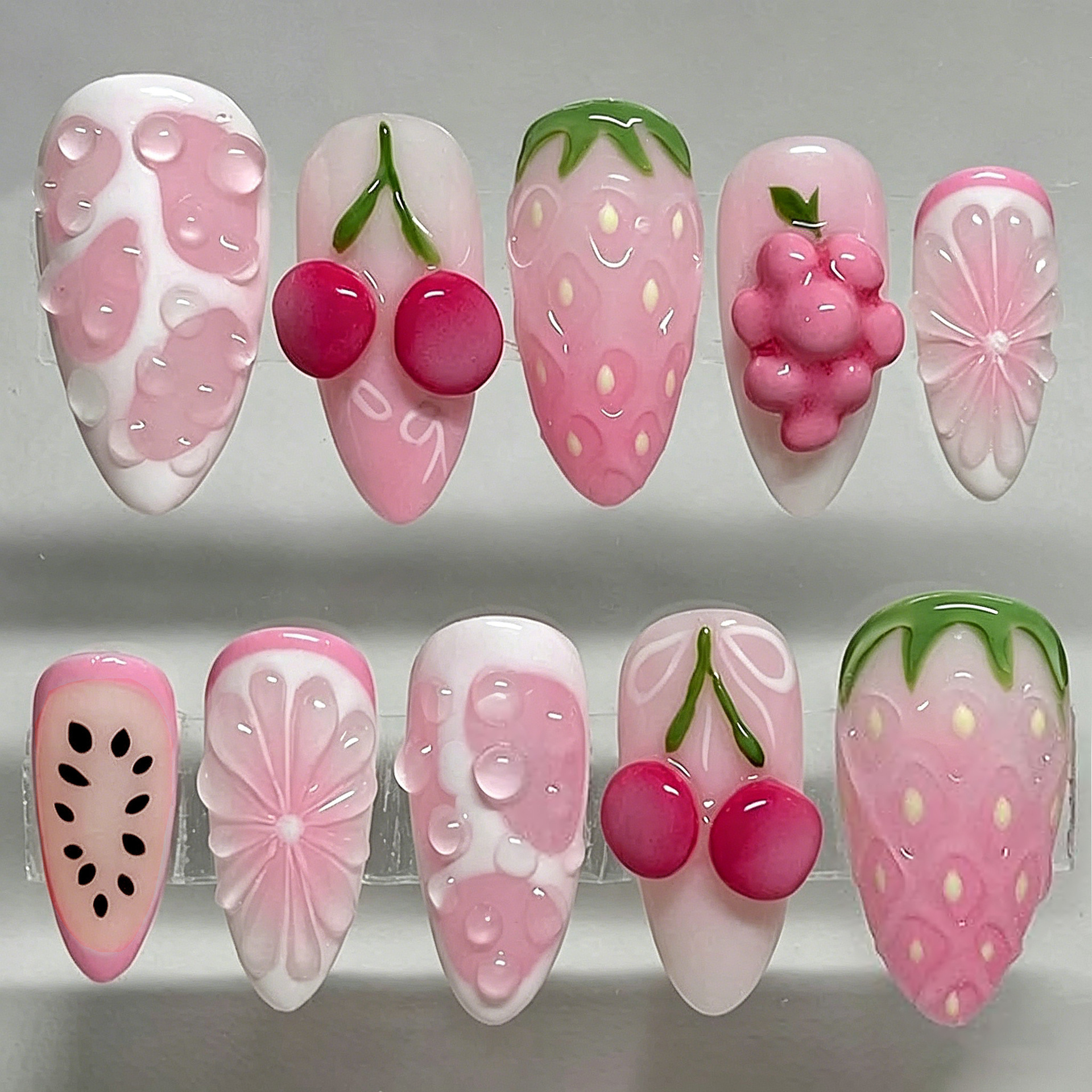 24pcs Glossy Shell Pearl Desig - Pressed Flower Art ulasan dan harga