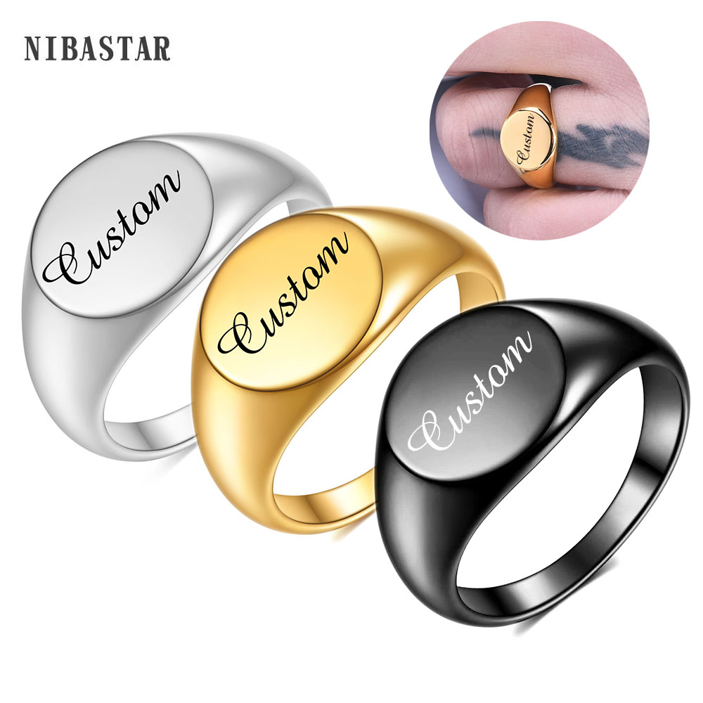 Personalised Initial Engrave C - Initial Ring Custom ulasan dan harga