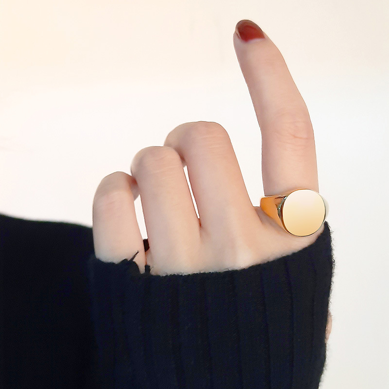 Personalised Initial Engrave C - Initial Ring Custom ulasan dan harga