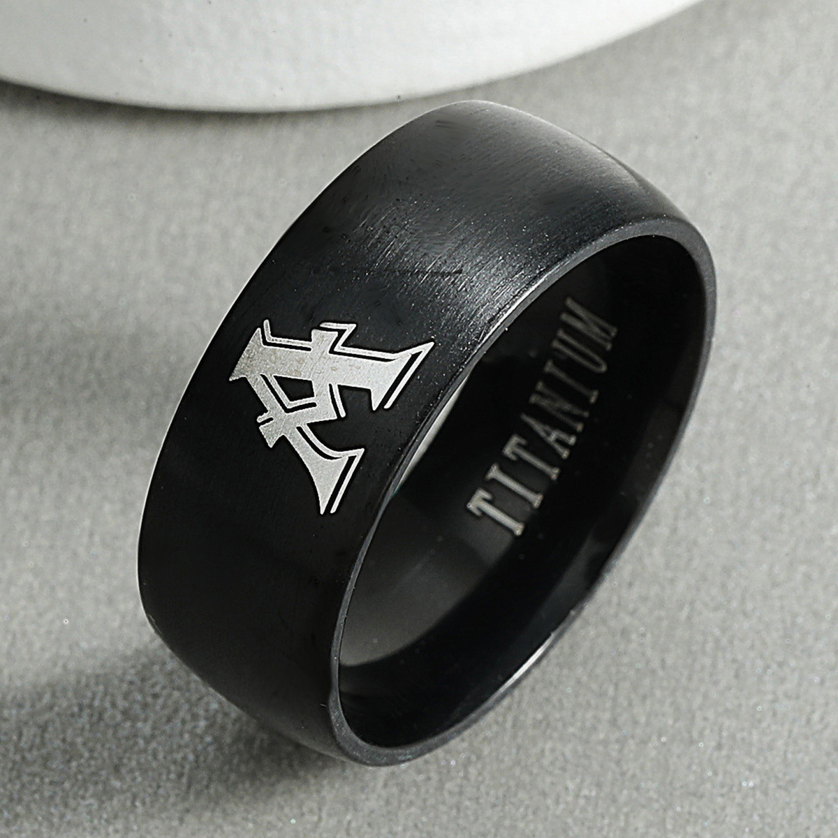 Personalised Initial Women Men - Initial Ring Custom ulasan dan harga