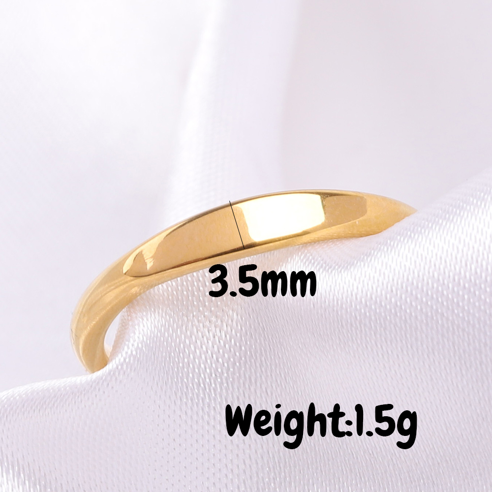 Ladies Elegant Mini Ring with  - Initial Ring Custom ulasan dan harga