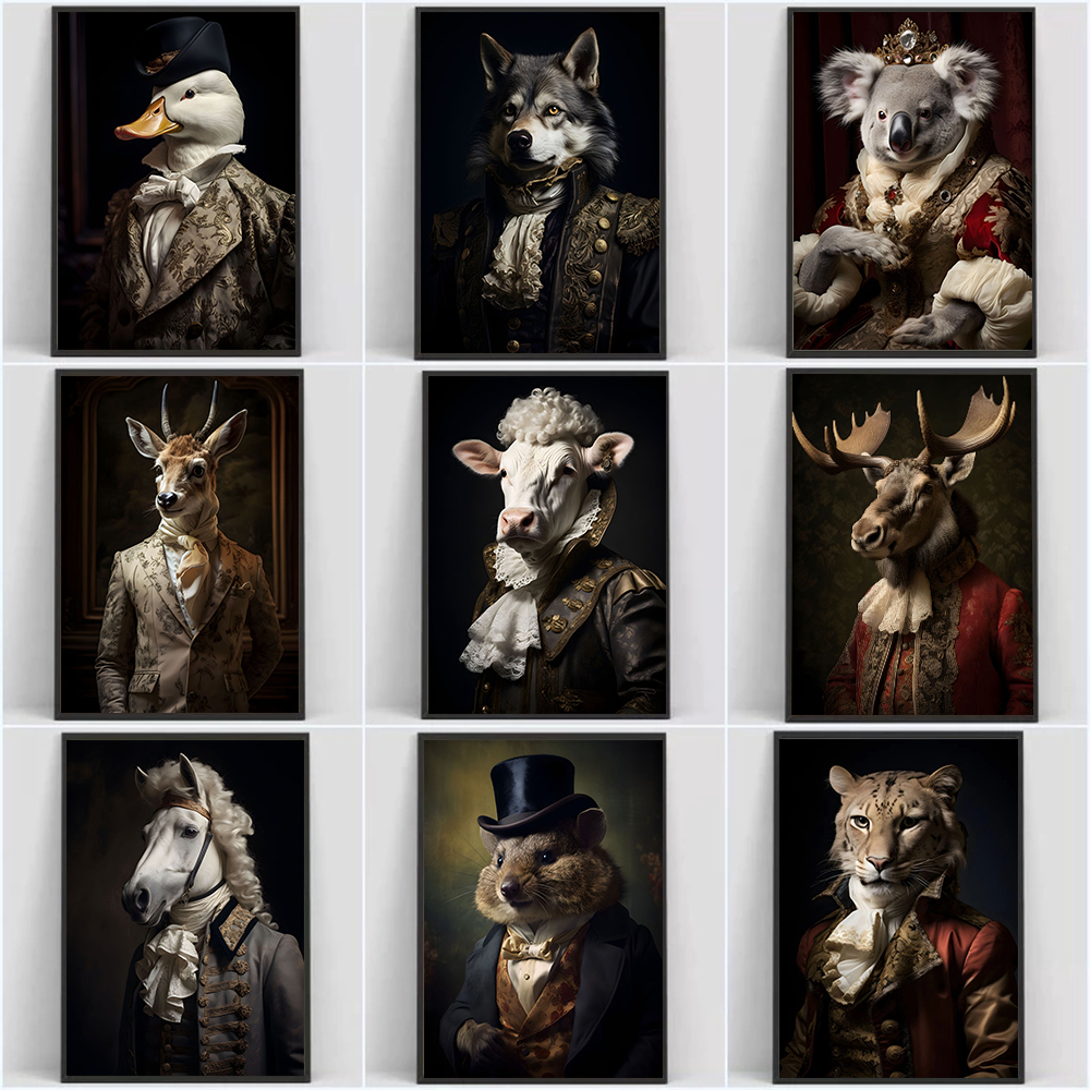 Aristocrat Animals Portrait Po - Pet Portrait Custom ulasan dan harga