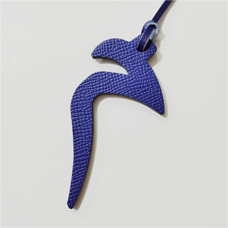 HIGHREAL Custom Made Luxury Ge - Monogram Keychain Leather ulasan dan harga