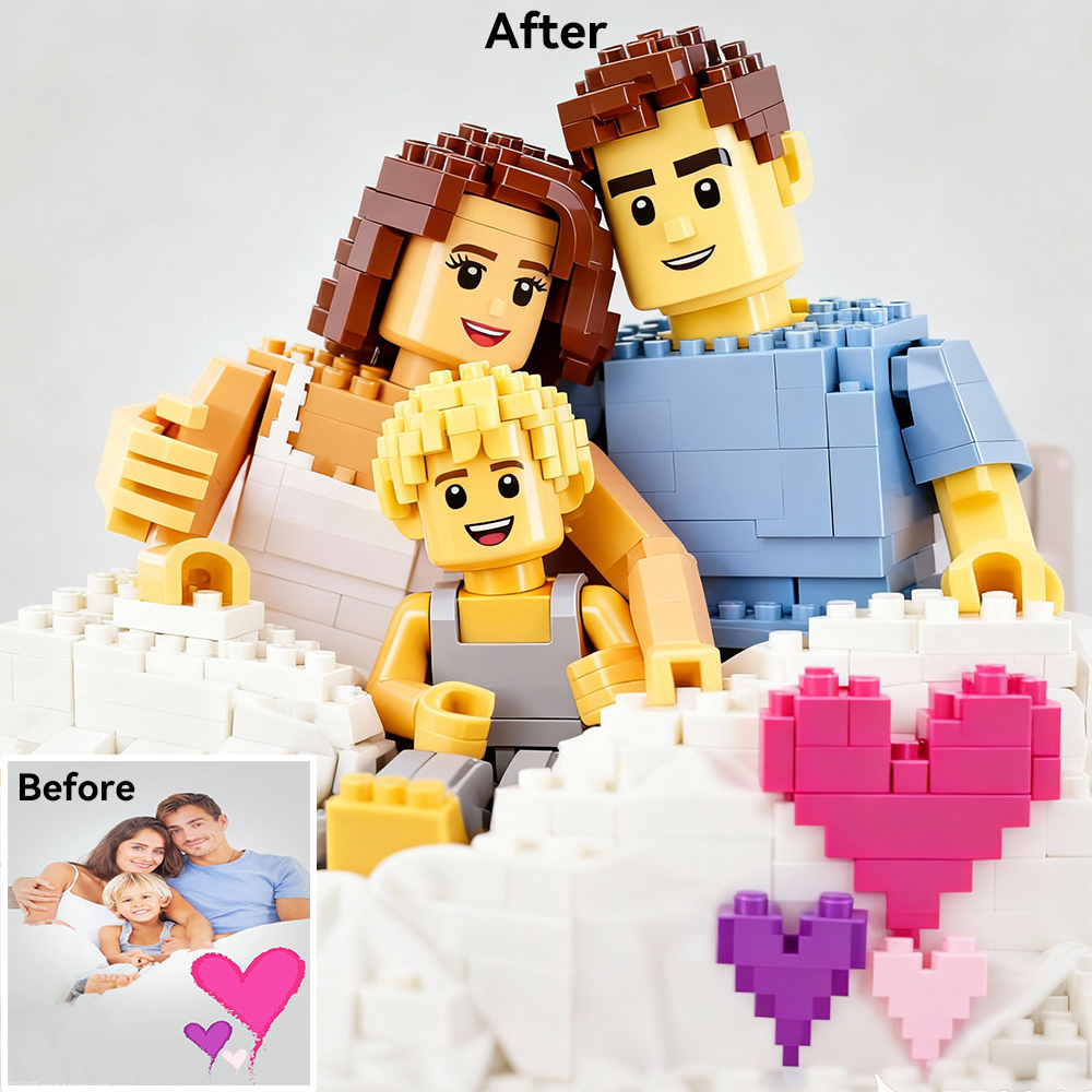 Custom Cartoon Building Block  - Custom Star Map ulasan dan harga