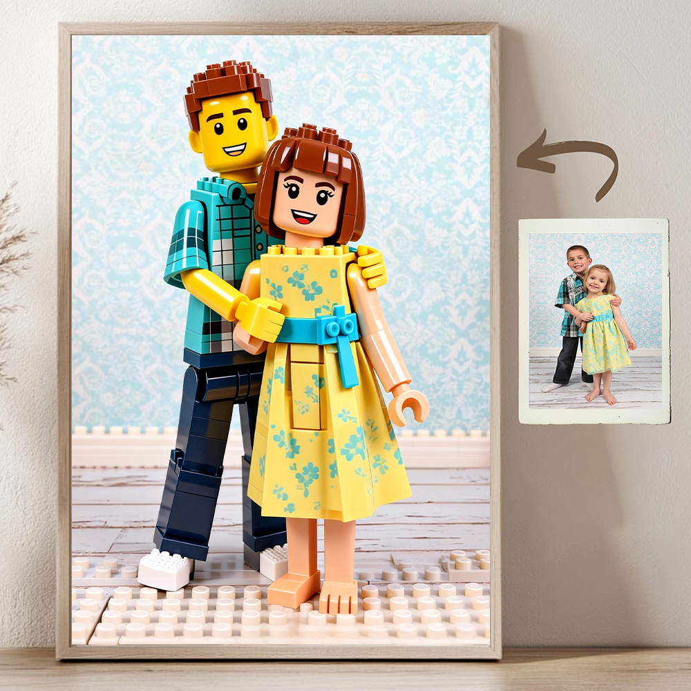 Custom Cartoon Building Block  - Custom Star Map ulasan dan harga