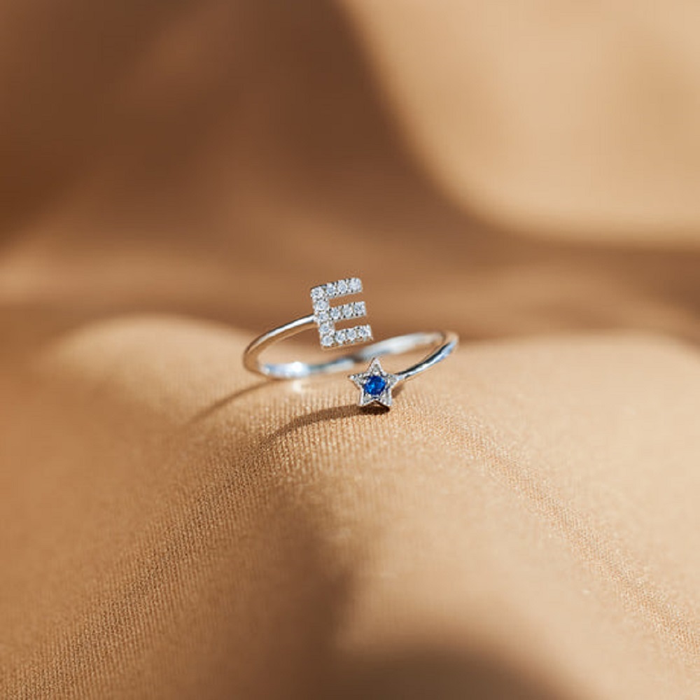 YOU WERE BORN TO SHINE INITIAL - Initial Ring Custom ulasan dan harga