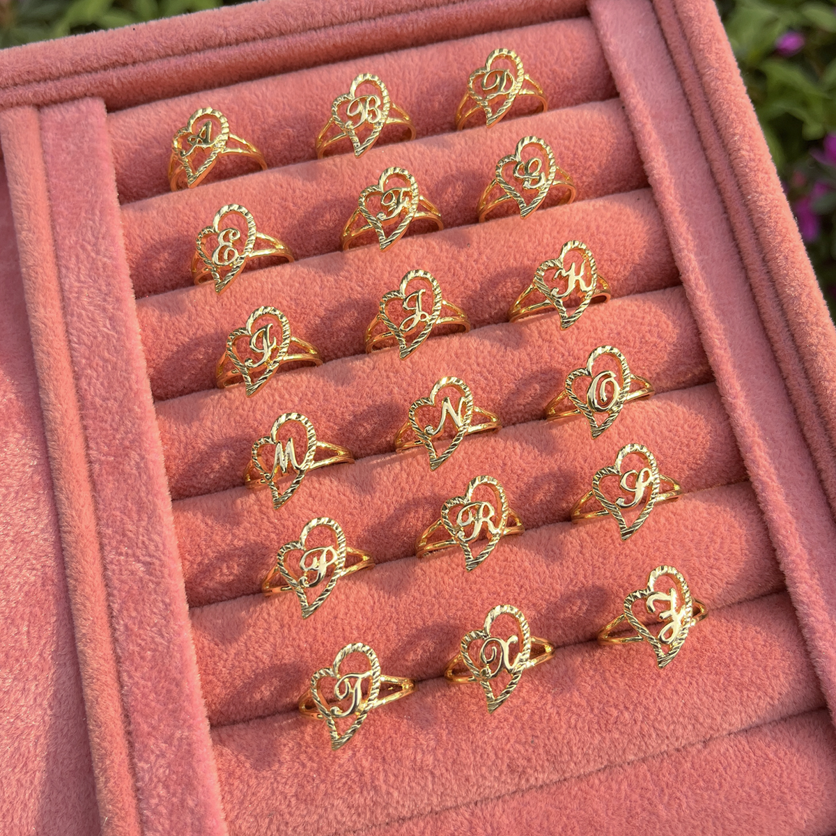 Wholesale Custom 26 Initials H - Initial Ring Custom ulasan dan harga