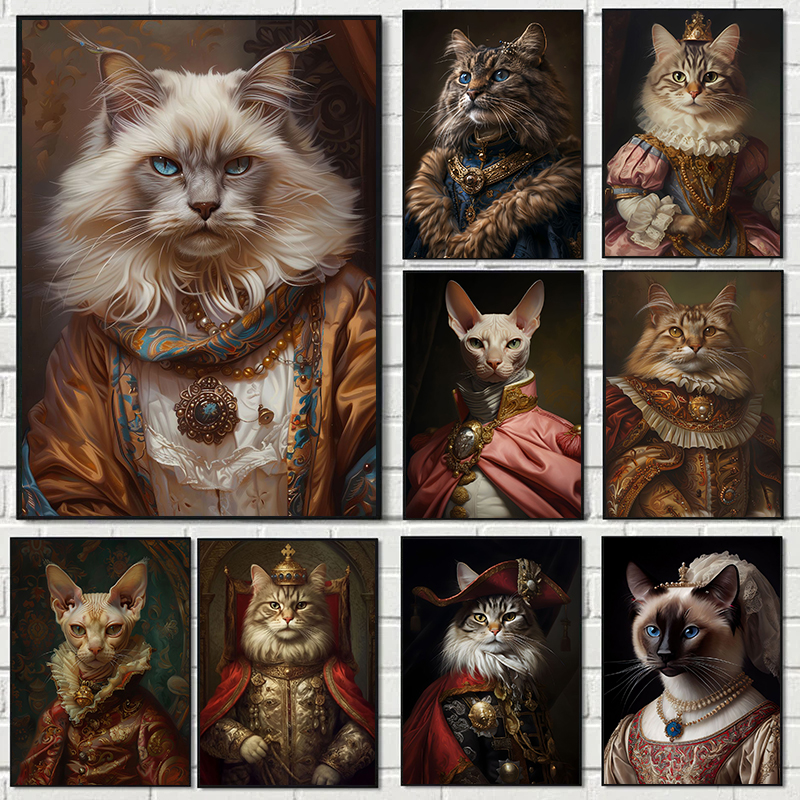 Interesting Animal Victorian A - Pet Portrait Custom ulasan dan harga