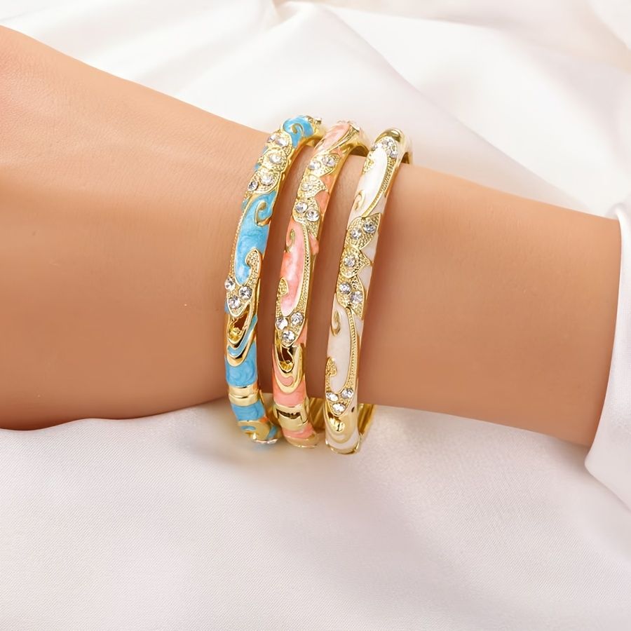 A piece of ethnic style enamel - Coordinates Bracelet ulasan dan harga